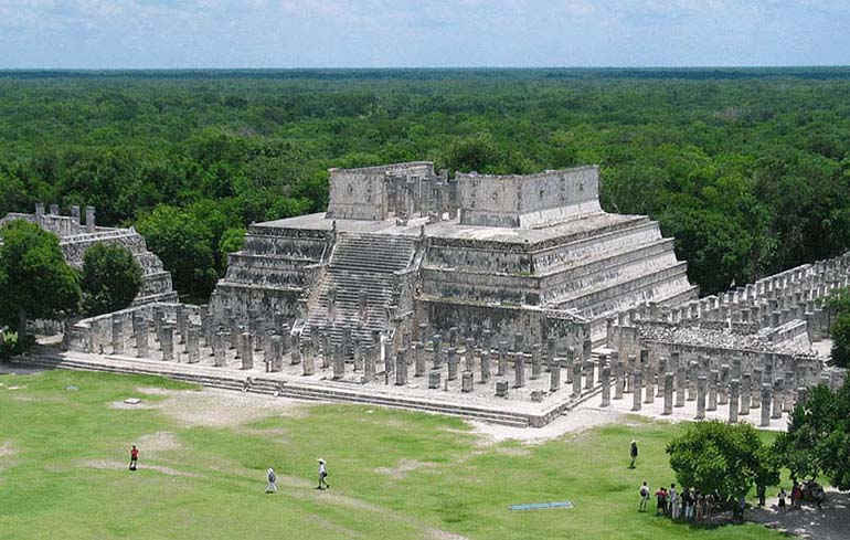 Toltec temple